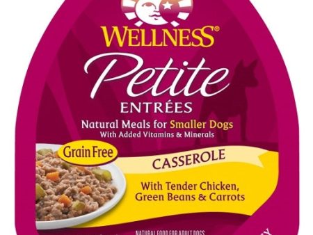 Wellness Petite Entrees Casserole Grain Free Natural Tender Chicken Recipe Wet Dog Food Online Hot Sale