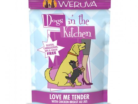 Weruva Dogs in the Kitchen Love Me Tender Grain Free Chicken Dog Food Pouch Cheap