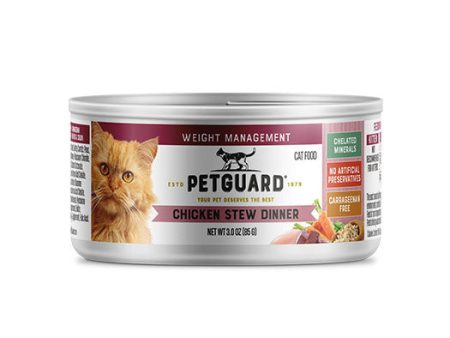 Petguard Chicken Stew Weight Management Dinner Canned Cat Food Online