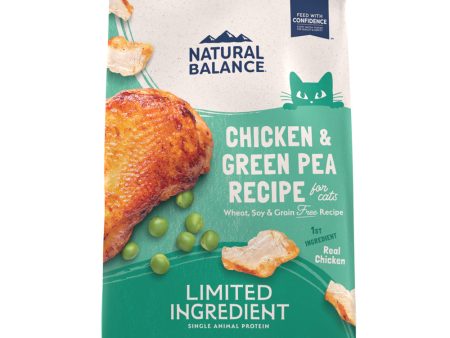 Natural Balance Limited Ingredient Grain Free Chicken & Green Pea Recipe Dry Cat Food Online Hot Sale