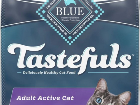 Blue Buffalo Tastefuls Adult Active Cat Chicken & Brown Rice Recipe Dry Food Discount