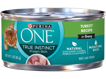 Purina ONE Turkey in Gravy Canned Cat Food Fashion