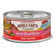 Whole Earth Farms Grain Free Small Breed Beef Recipe Canned Dog Food For Sale