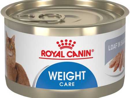 Royal Canin Feline Care Nutrition Weight Care Loaf In Sauce Canned Cat Food Cheap