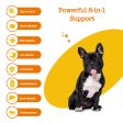 Zesty Paws 8-in-1 Multifunctional Vitamins Glucosamine Chondroitin & Probiotics Peanut Butter Flavor Soft Chews for Dogs Online Sale