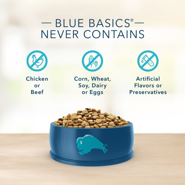 Blue Buffalo Basics Adult Skin & Stomach Care Grain-Free Duck & Potato Recipe Dry Dog Food For Cheap