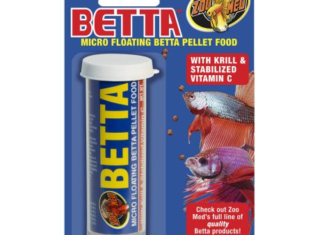 Zoo Med Micro Floating Betta Pellet Canister For Cheap