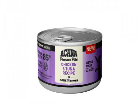 ACANA Chicken & Tuna in Bone Broth for Kittens Discount