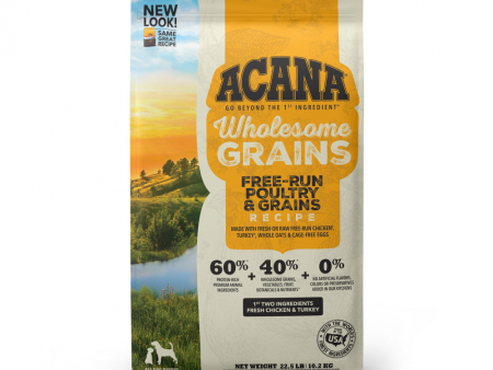 ACANA Wholesome Grains Free-Run Poultry & Grains Recipe Dry Dog Food on Sale