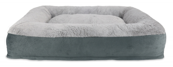 Arlee Pet Products Haarper Ortho Grey Rectangle Slumber Grey Cheap