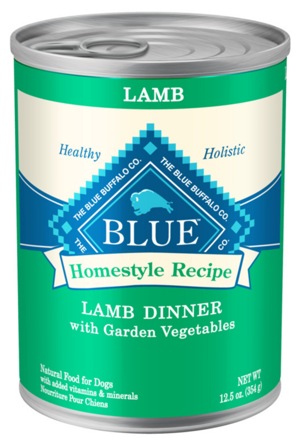 Blue Buffalo Homestyle Recipe Adult Lamb Dinner with Garden Vegetables Canned Dog Food For Cheap