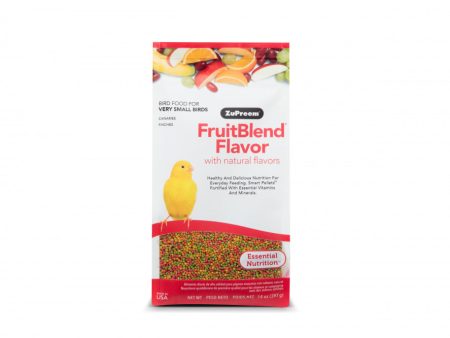 Zupreem FruitBlend Flavor Food with Natural Flavors for Very Small Birds For Cheap