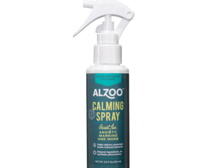 Alzoo All Natural Calming Spray Cat Online now