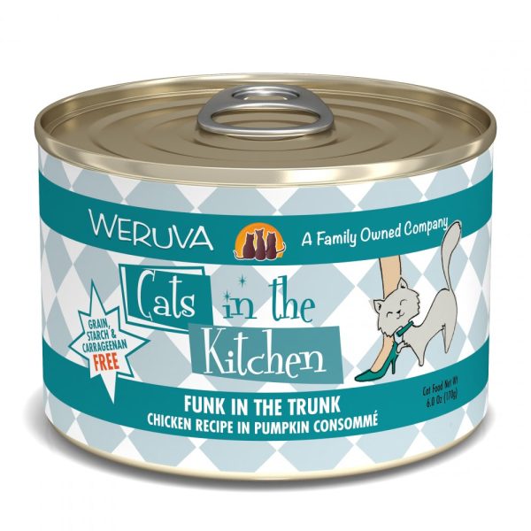 Weruva Cats in the Kitchen Funk in the Trunk Canned Cat Food Online Sale