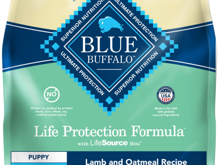 Blue Buffalo Life Protection Formula Puppy Lamb & Oatmeal Recipe Dry Dog Food on Sale