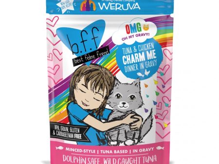 Weruva BFF Tuna & Chicken Charm Me Recipe Pouches Wet Cat Food For Cheap