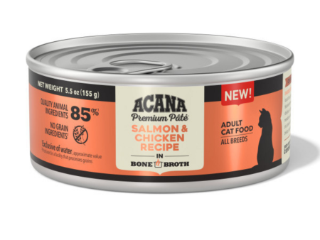 ACANA Salmon and Chicken in Bone Broth Wet Cat Food Fashion