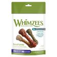 Whimzees Brushzees Natural Daily Dental Extra Small Breed Dog Treats Online