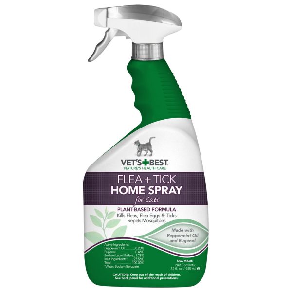 Vet s Best Flea and Tick Home Spray for Cats Discount