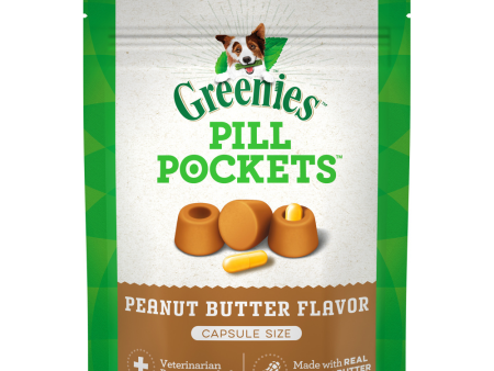 Greenies Pill Pockets Canine Peanut Butter Dog Treats Fashion