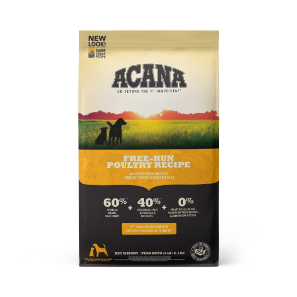 ACANA Free-Run Poultry Recipe Dry Dog Food For Sale