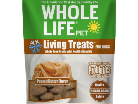 Whole Life Pet Living Treats Probiotic Peanut Butter Recipe for Dogs For Sale