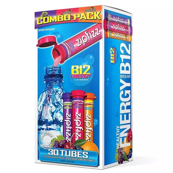 Zipfizz Energy Drink Mix Combo Pack 30 ct. Hot on Sale