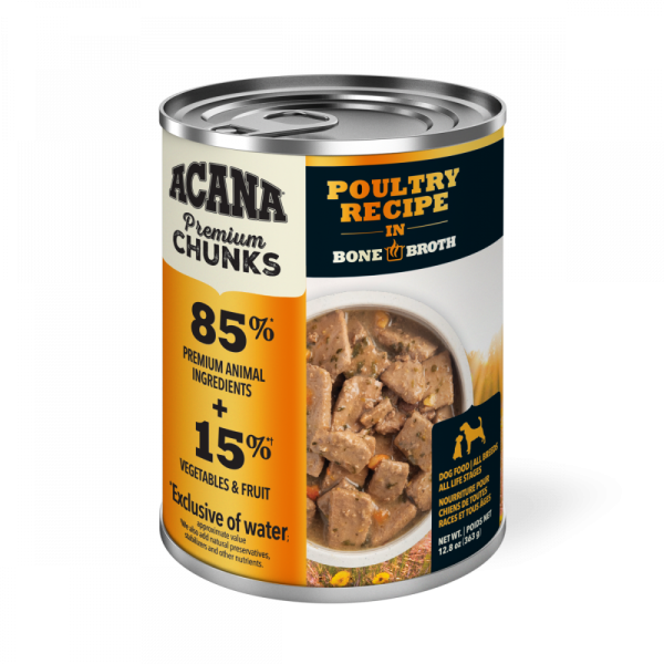 ACANA Premium Chunks Grainfree Poultry Recipe in Bone Broth Wet Dog Food Cheap