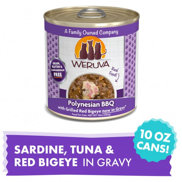 Weruva Polynesian BBQ With Grilled Red Big Eye Canned Cat Food Sale