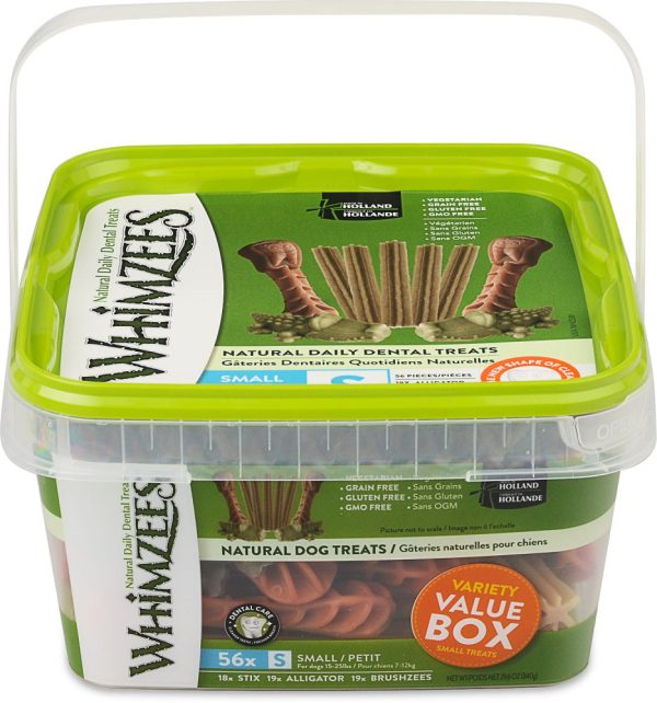 Whimzees Dental Chew Variety Pack Dog Treats Online now