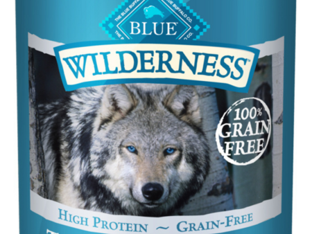 Blue Buffalo Wilderness High-Protein Grain-Free Turkey & Chicken Grill Adult Canned Dog Food For Cheap