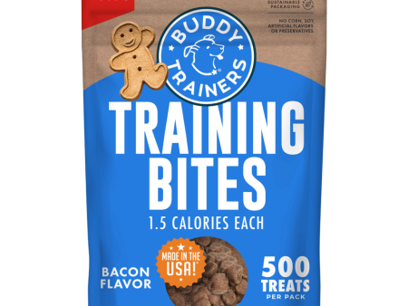 Buddy Biscuits Trainers Training Bites Soft & Chewy Bacon Dog Treats For Cheap