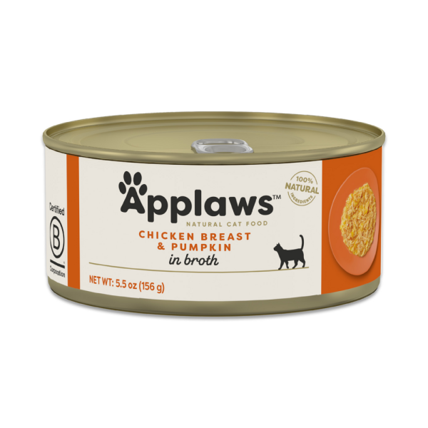 Applaws Natural Wet Cat Food Chicken Breast with Pumpkin in Broth Discount