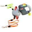 Wigzi Dual Doggie Gel Rope Orange & Green Dog Leash Sale