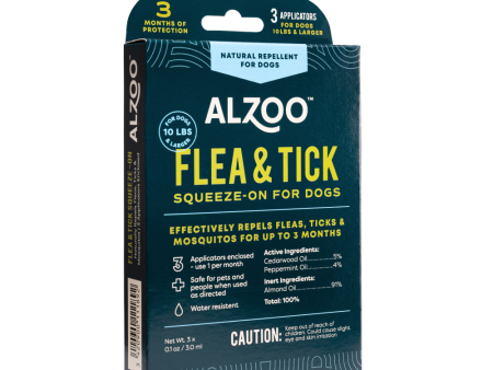 Alzoo Natural Flea &Tick Squeeze On Dogs Online