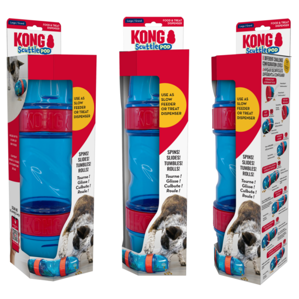 Kong Scuttle Pod Dog Feeder Online now