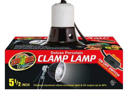 Zoo Med Deluxe Porcelain Clamp Lamp Online Sale