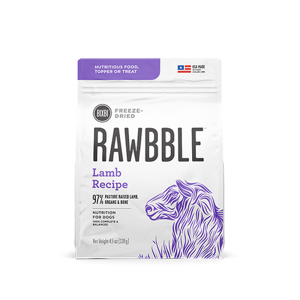 BIXBI Rawbble Freeze Dried  Lamb Sale