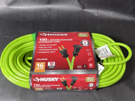 100 ft. Indoor Outdoor Extension Cord Discount