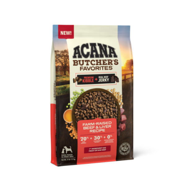 ACANA Butchers Favorites Farm-Raised Beef and Liver Recipe Dry Dog Food Online