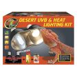 Zoo Med Desert UVB & Heat Lighting Kit Online Sale