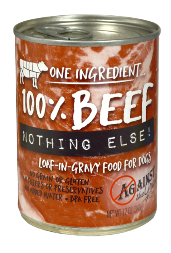 Against the Grain Nothing Else Grain Free One Ingredient 100% Beef Canned Dog Food For Cheap