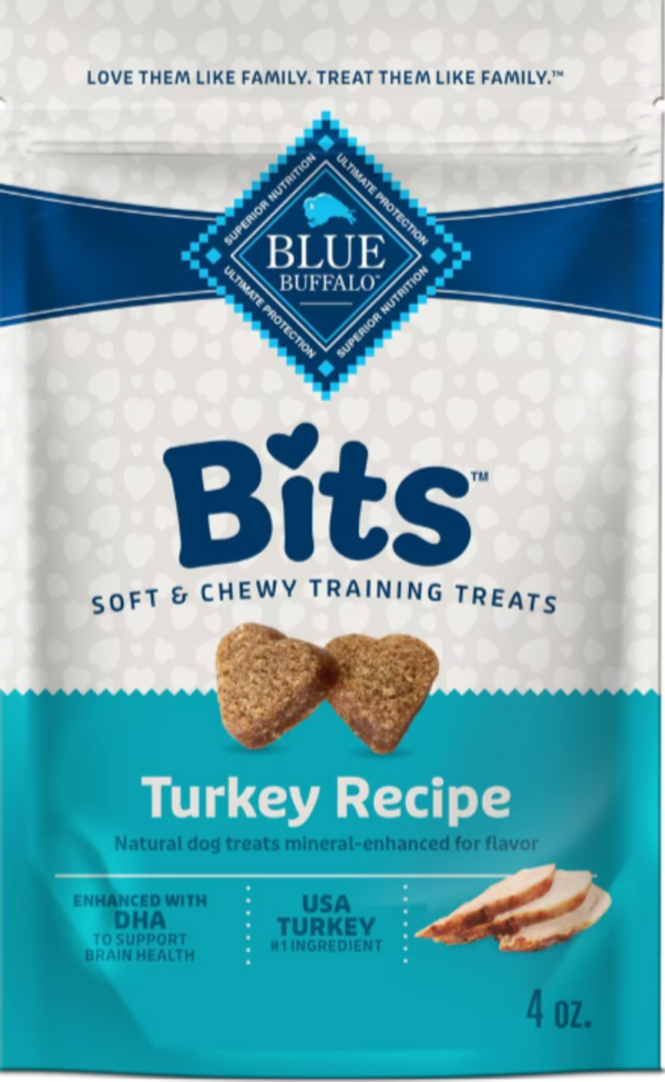 Blue Buffalo Bits Tempting Turkey Natural Soft-Moist Training Treats For Cheap