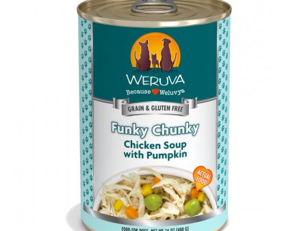 Weruva Funky Chunky Chicken Soup with Pumpkin Canned Dog Food Fashion