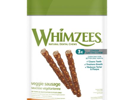 Whimzees Veggie Sausage Dental Chew Dog Treats For Cheap