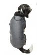 Pet Life Active Relax Stretch Fur Flexed Grey Polo Dog T-Shirt Cheap