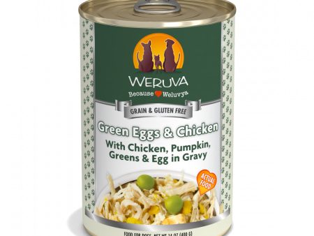 Weruva Green Eggs & Chicken with Chicken, Pumpkin, Greens & Eggs Canned Dog Food Sale