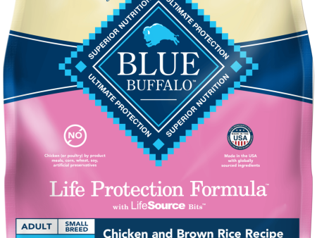 Blue Buffalo Life Protection Formula Small Breed Adult Chicken & Brown Rice Recipe Dry Dog Food Online now