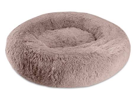 Arlee Pet Products Shaggy Calming Donut Bed Blush Online