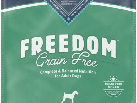 Blue Buffalo Freedom Grain-Free Adult Lamb Recipe Dry Dog Food Online Hot Sale